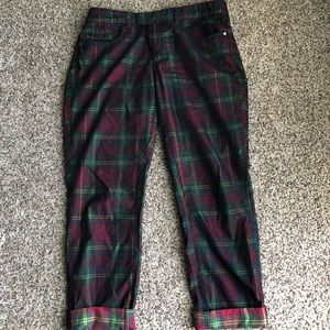 Anthropology five pocket corduroy pants